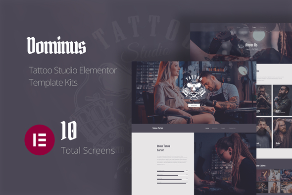 download-dominus-tattoo-studio-elementor-template-kits-nulled-themehits